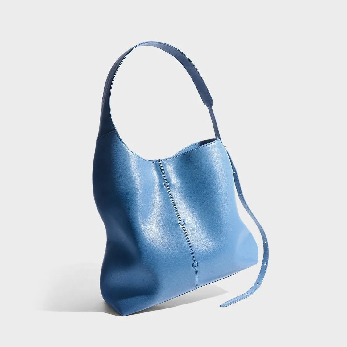 Large Capacity Women's Leather Underarm Bag - Bellarte Enchanté Large Capacity Women's Leather Underarm Bag